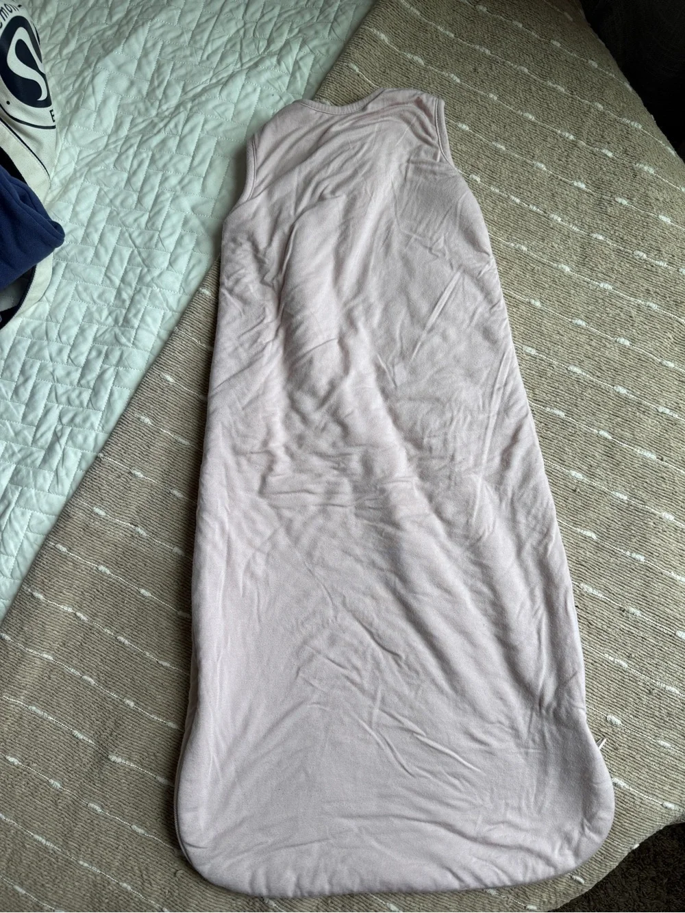 Kyte BABY Dusty Pink Zippered Sleeveless Sleep Sack